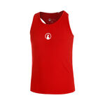 Quiet Please Clothing Quiet Please Racerback Tank Top Girls-Red,White