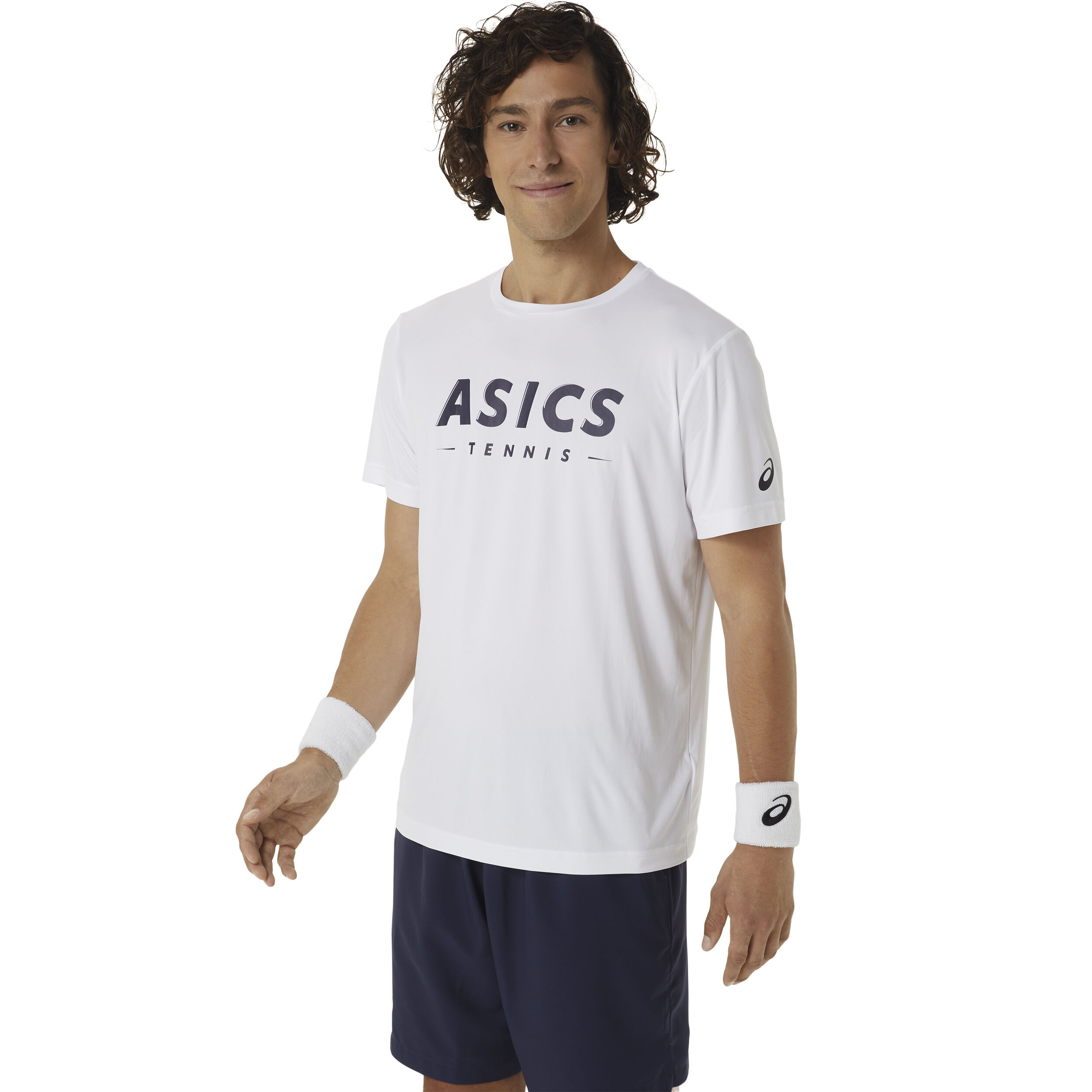 Buy ASICS Court GPX Tee T Shirt Men White online Tennis Point COM