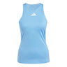 Y- Tank Top Women-Light Blue,White