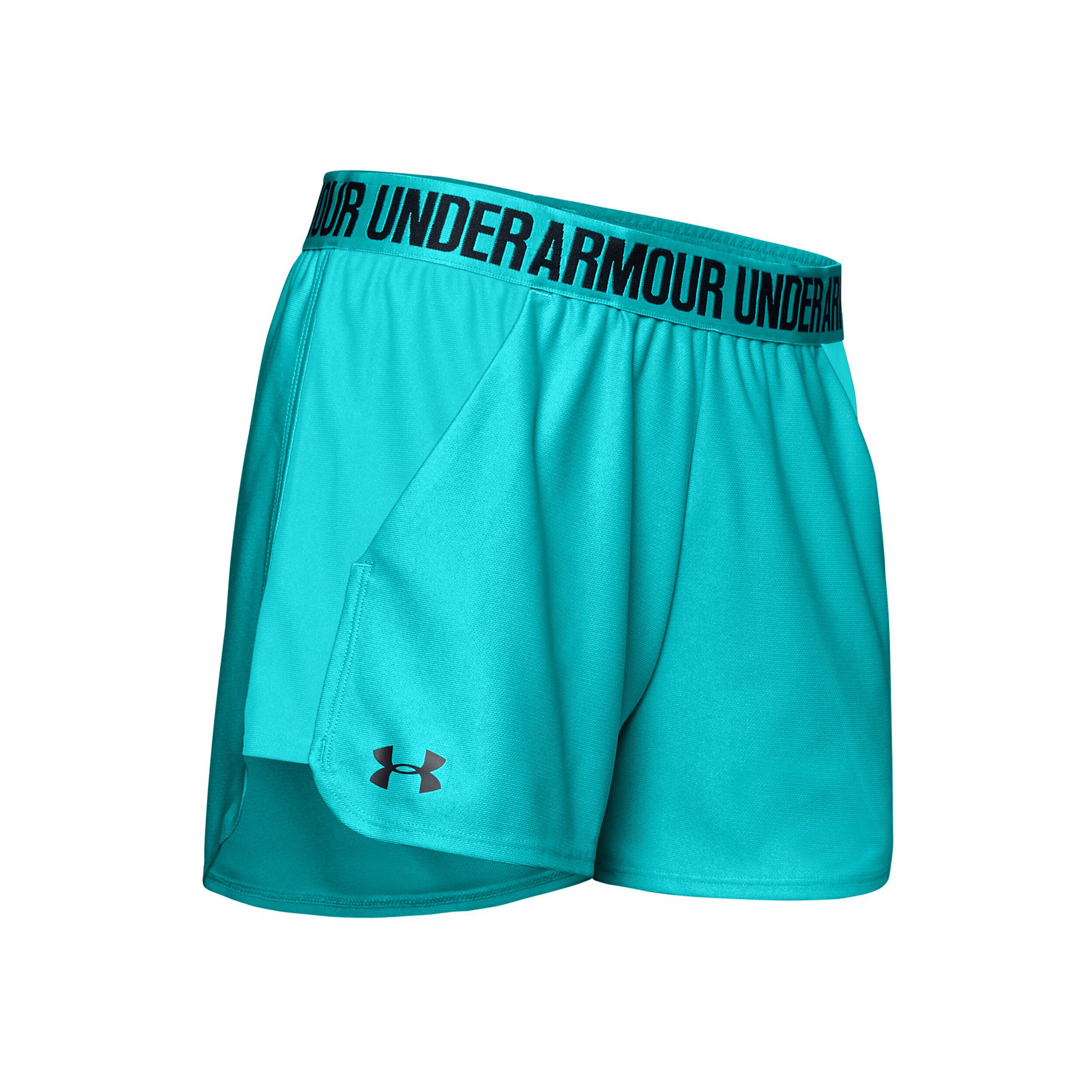 Buy Under Armour Play Up 2.0 Shorts Women Turquoise Black online