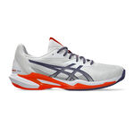 ASICS Tennis shoes ASICS Solution Speed FF 3 Clay Court Shoe Men-White,Lilac