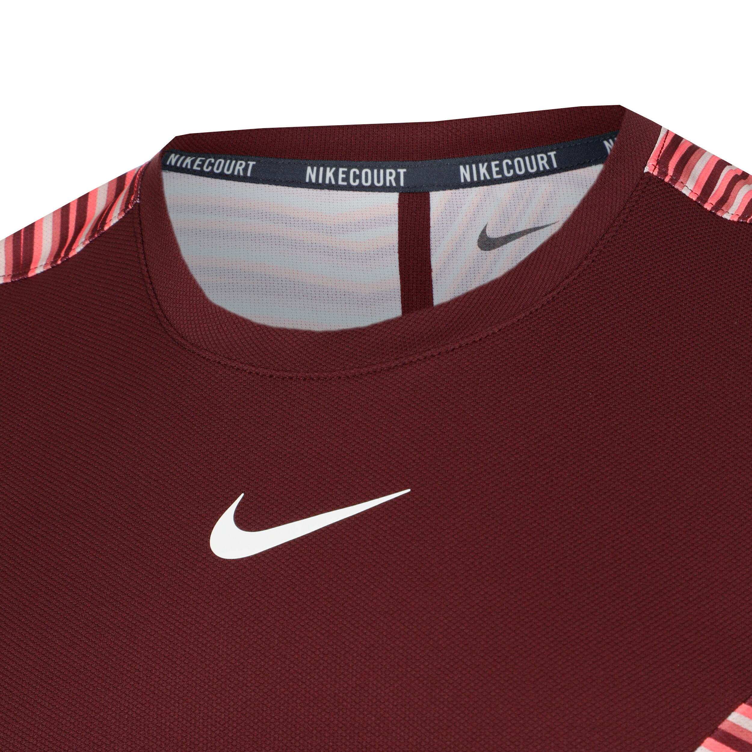 Buy Nike Dri-Fit Court Slam RG T-Shirt Men Dark Red, Antique