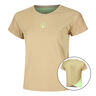 Wild Cross T-Shirt Women-Beige,Neon Green