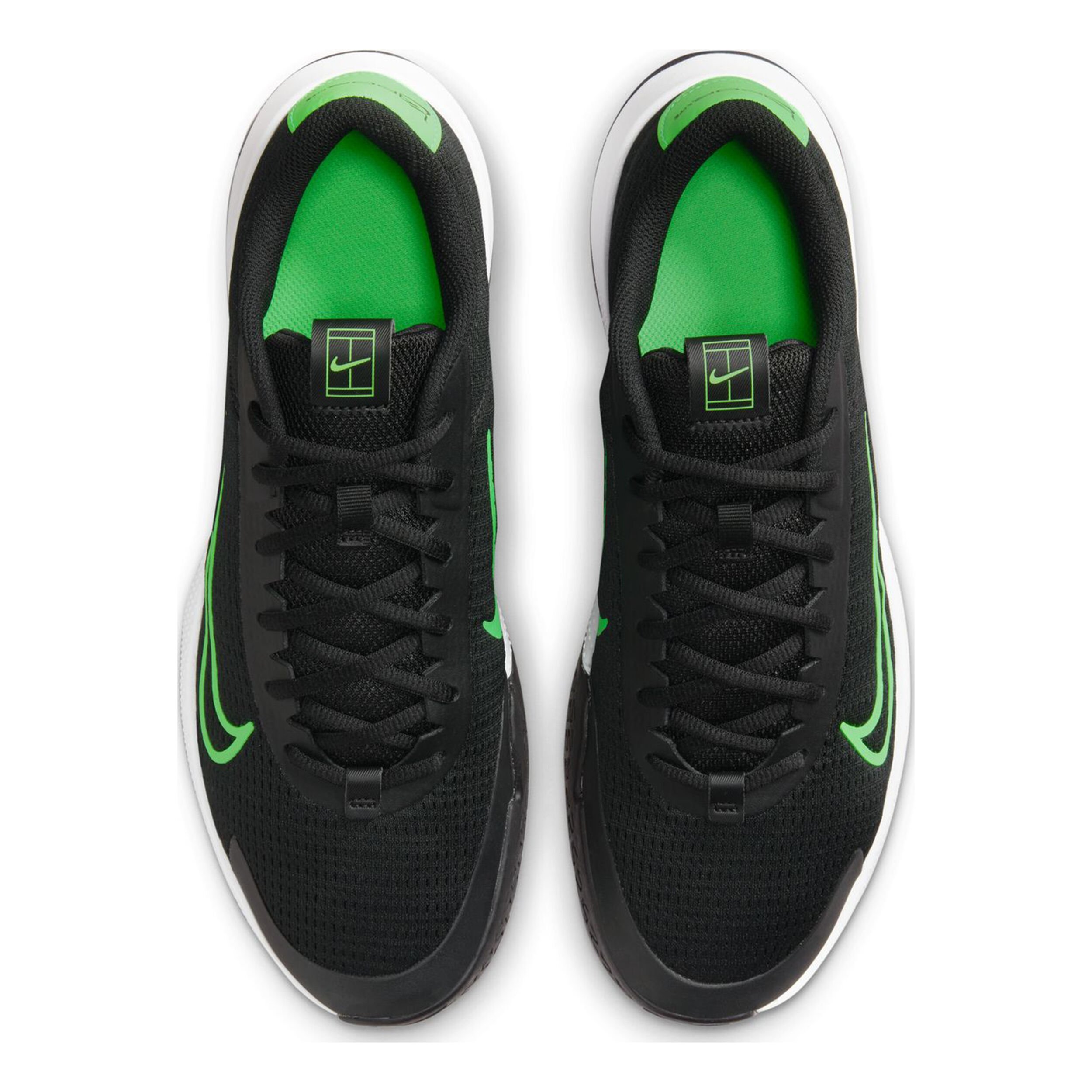 Buy Nike Vapor Lite 2 All Court Shoe Men Black Neon Green online Tennis Point COM