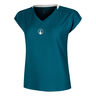 Create Volley T-Shirt Women-Petrol,White