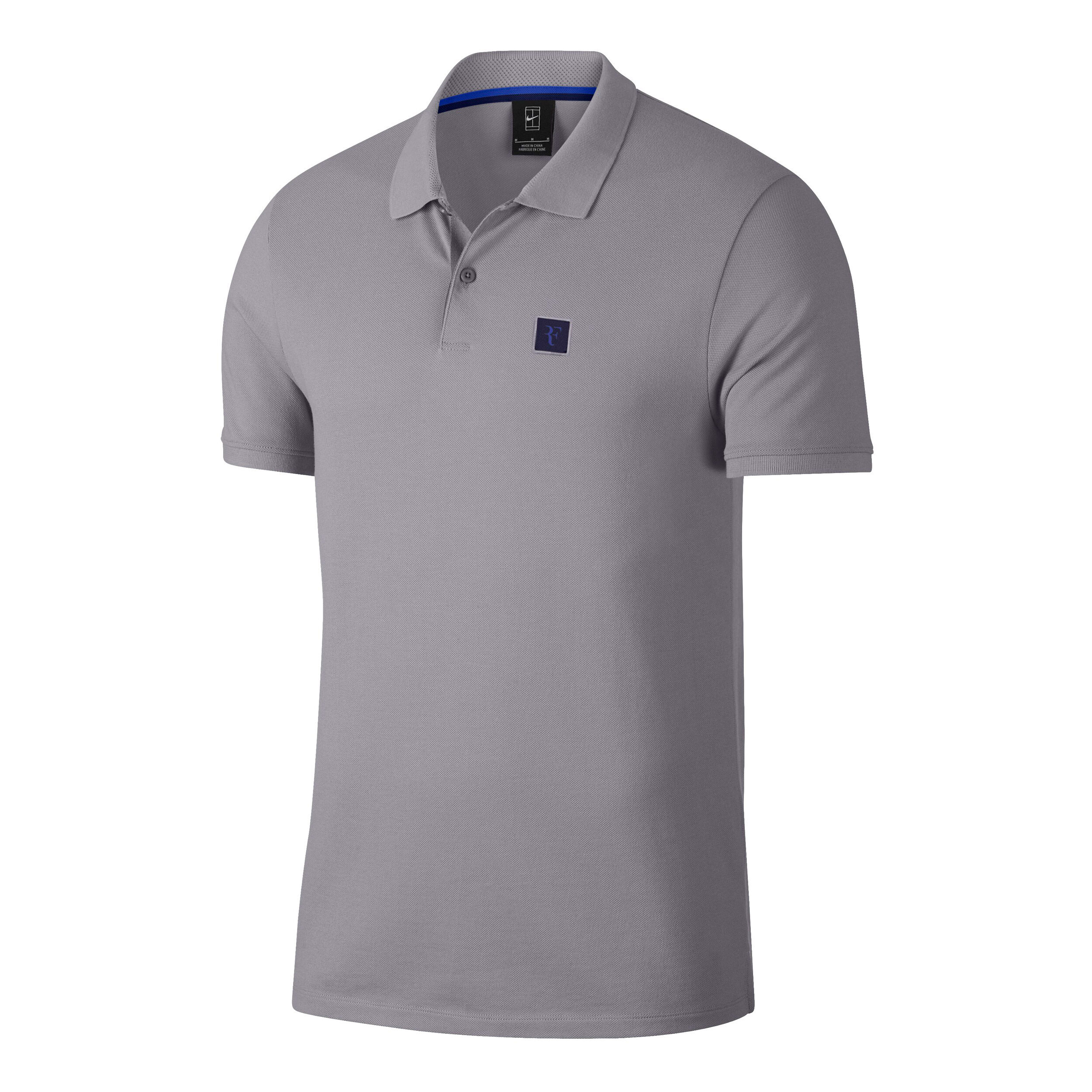Buy Nike Roger Federer Court Essential Polo Men Lightgrey Dark