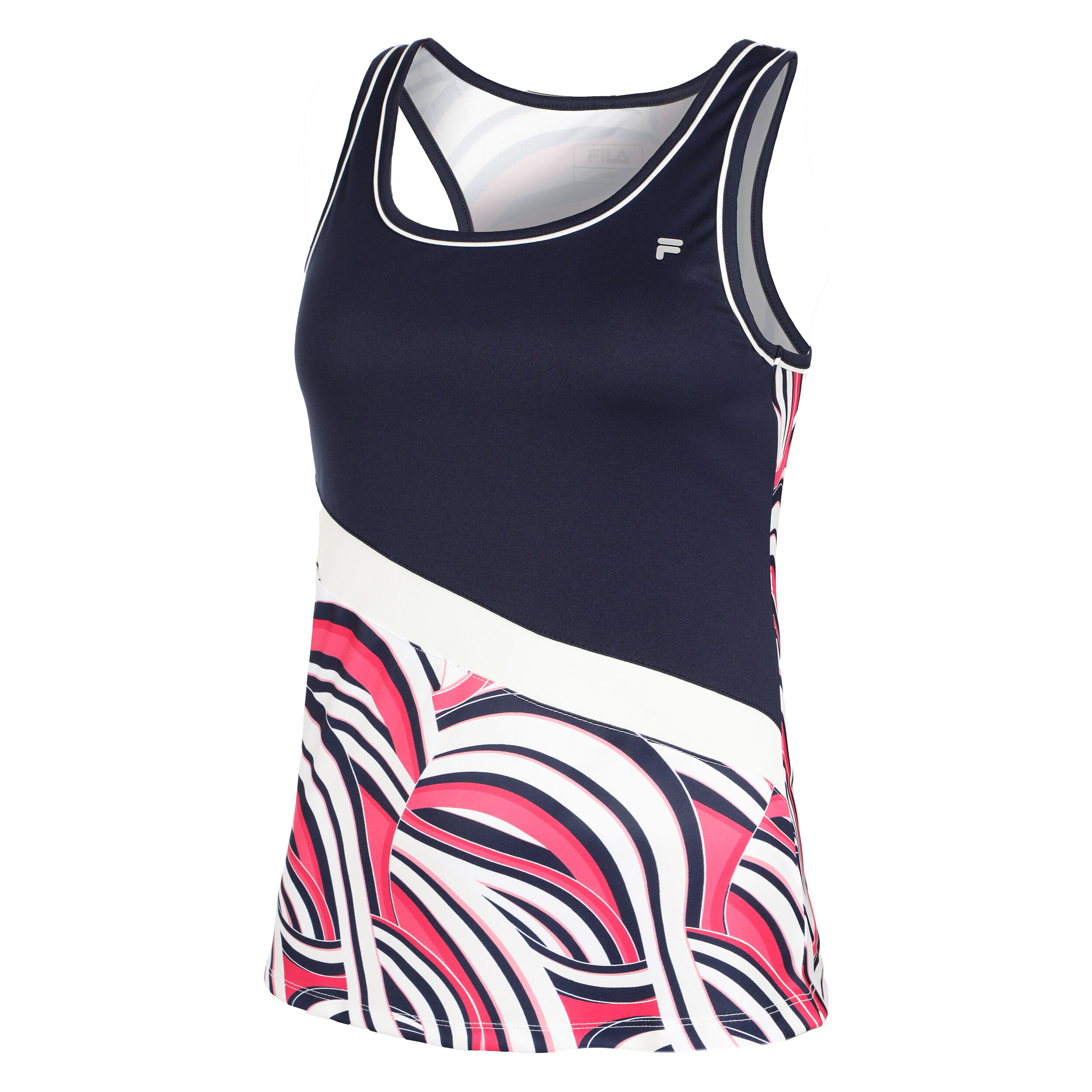 Buy Fila Maria Tank Top Women Black Multicoloured online Tennis