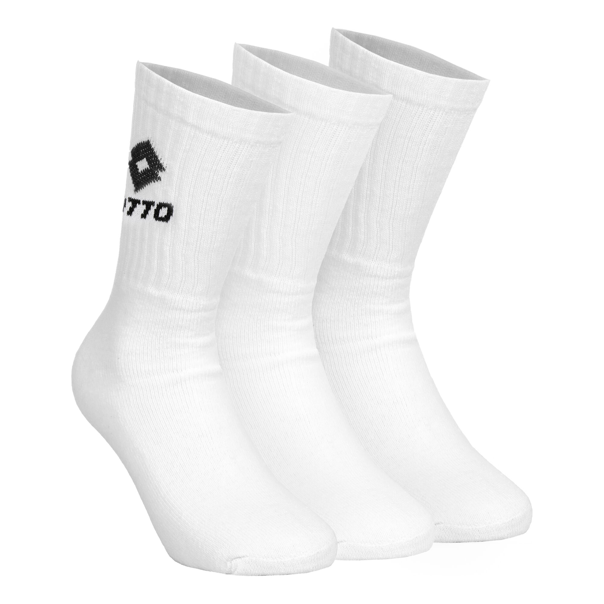eetbaar Voorzichtigheid Begraafplaats buy Lotto Tennis Socks 3 Pack - White online | Tennis-Point