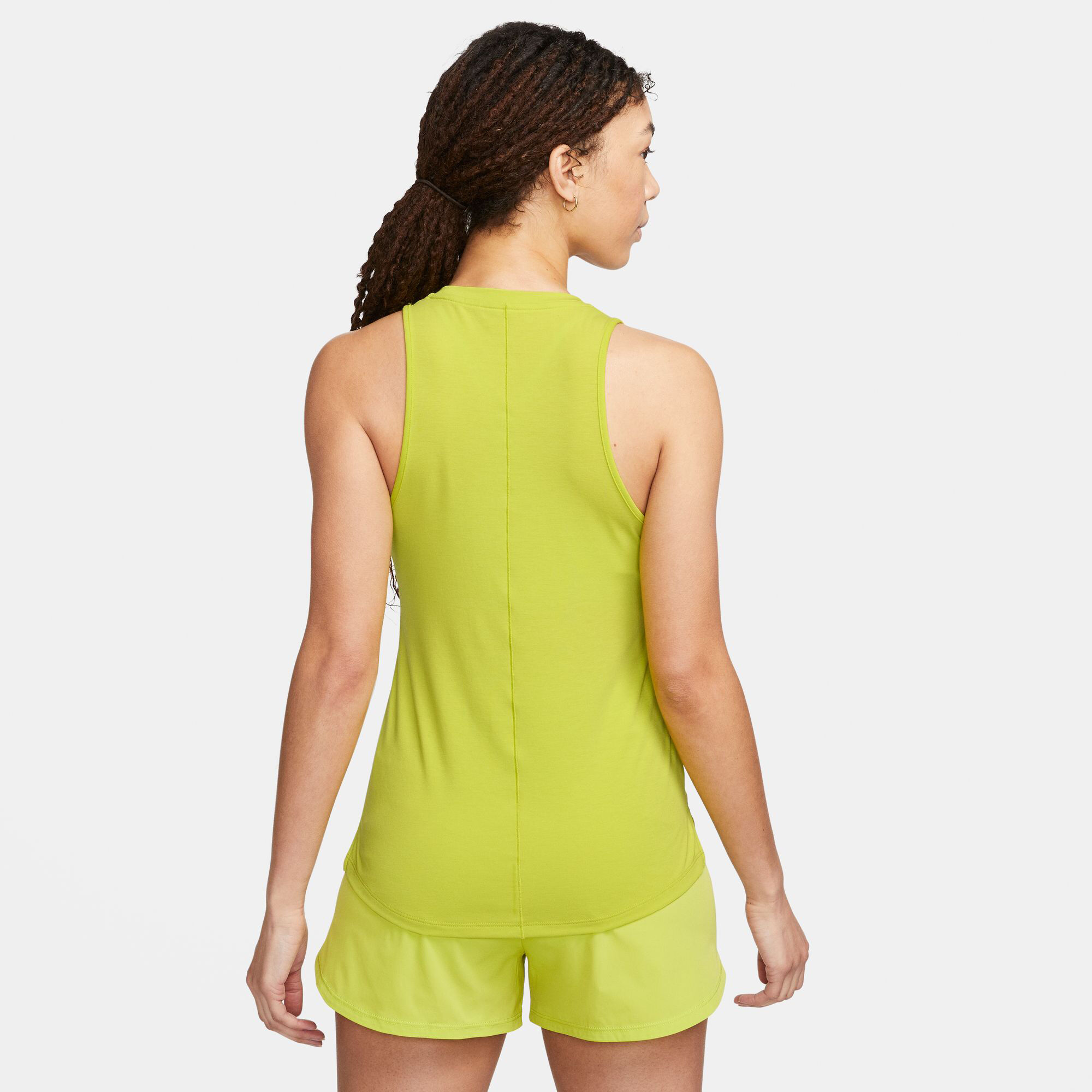 Lime green nike tank top hot sale