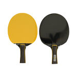 Tennis-Point Fitness accessories Tennis-Point Table Tennis Set Plus Bag,Plus 3x Bälle-Black,Yellow