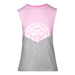 BIDI BADU Clothing BIDI BADU Elinam Lifestyle Tank Top Women-Pink,Lightgrey