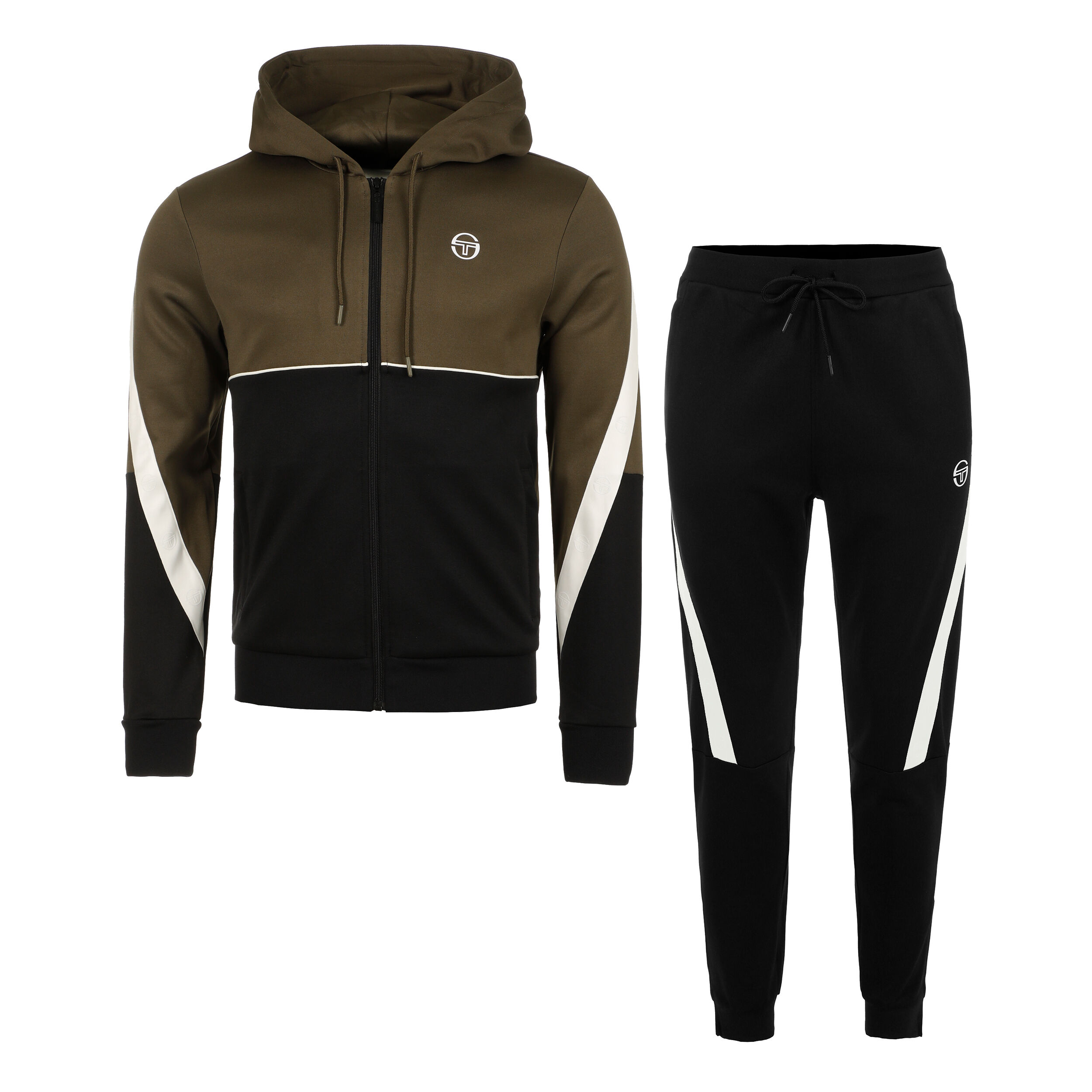 sergio tacchini ジャージ M Sergio Tacchini Mens M Shorts HOODIE SET Logo Tennis