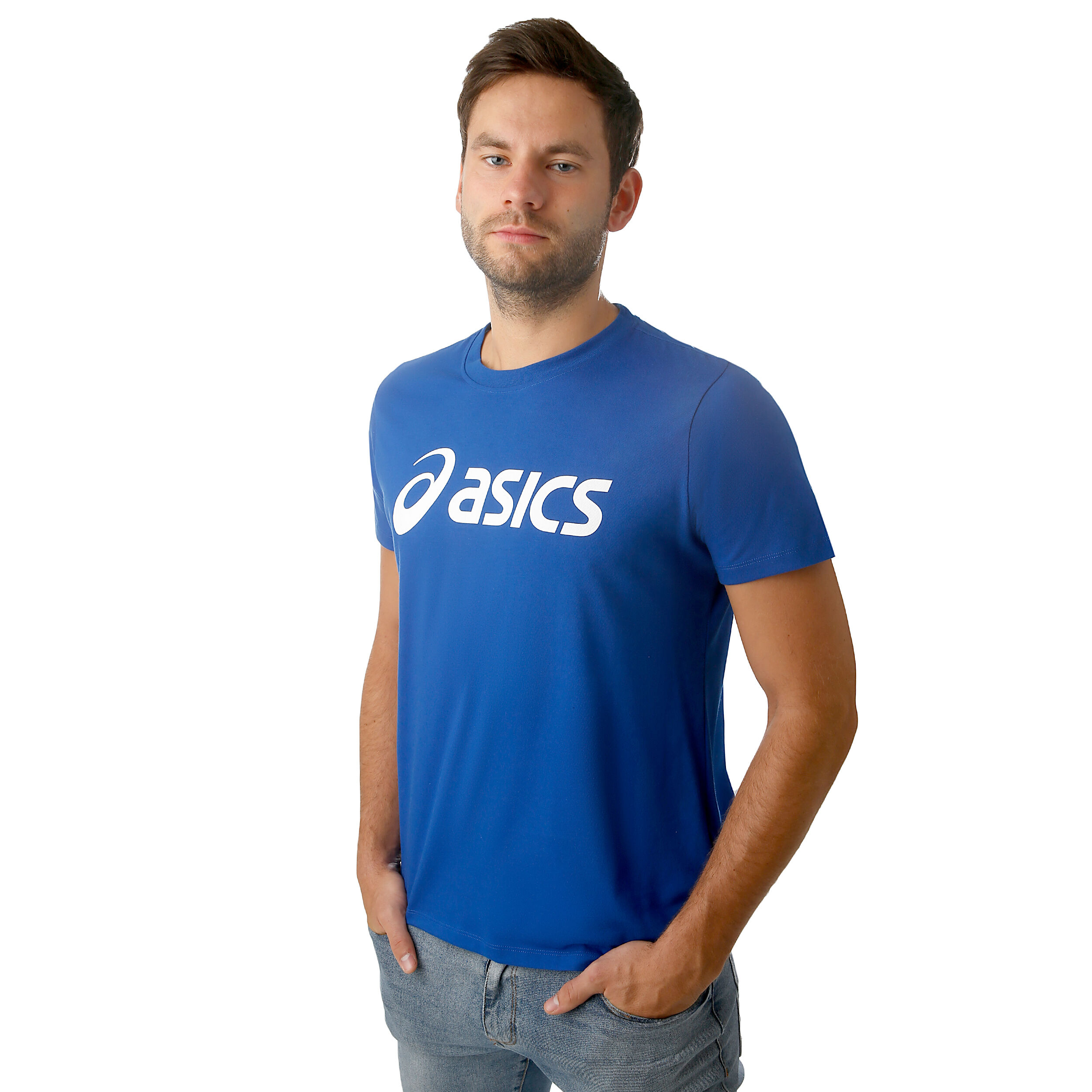 Asics big logo tee outlet