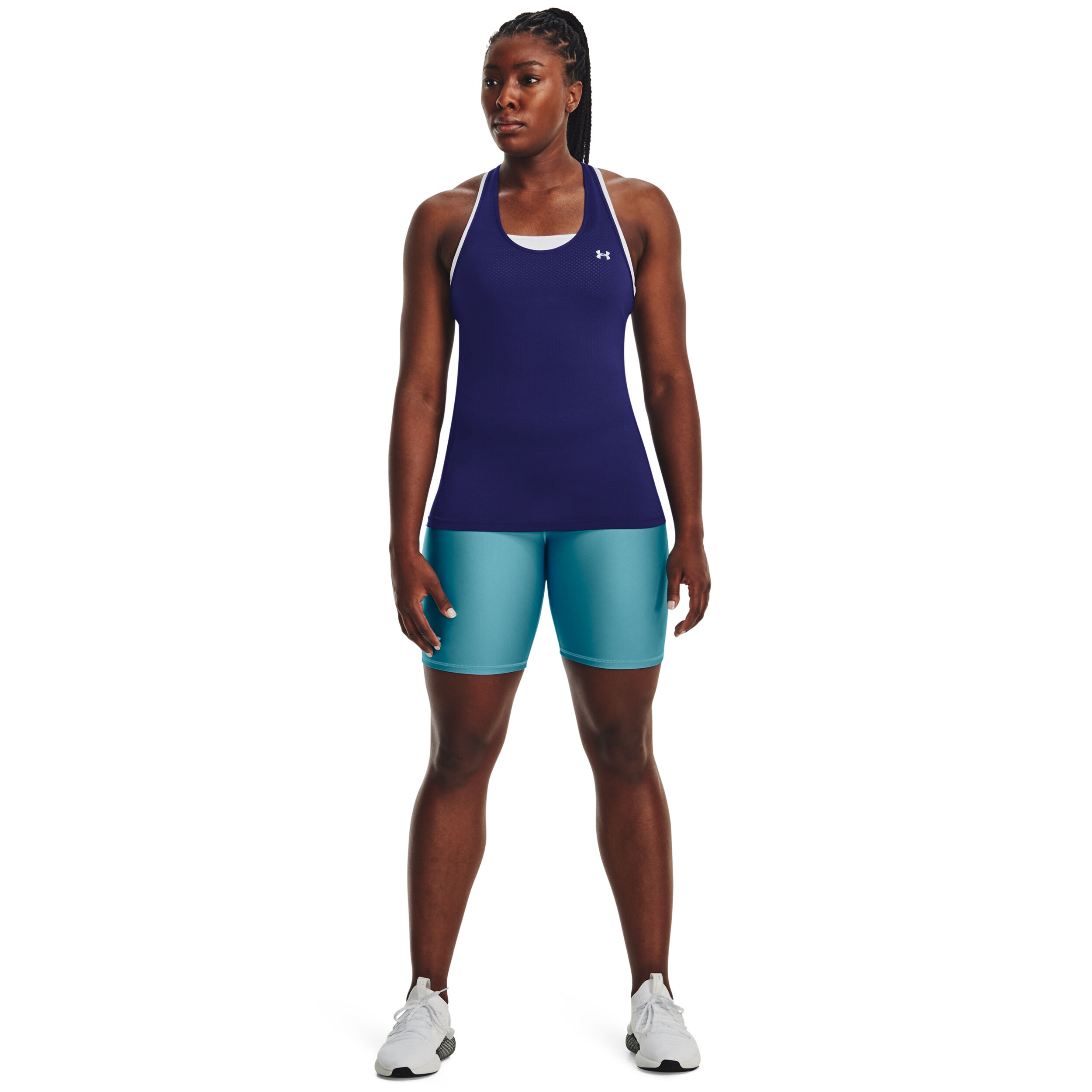 Under armour heatgear online racer tank womens