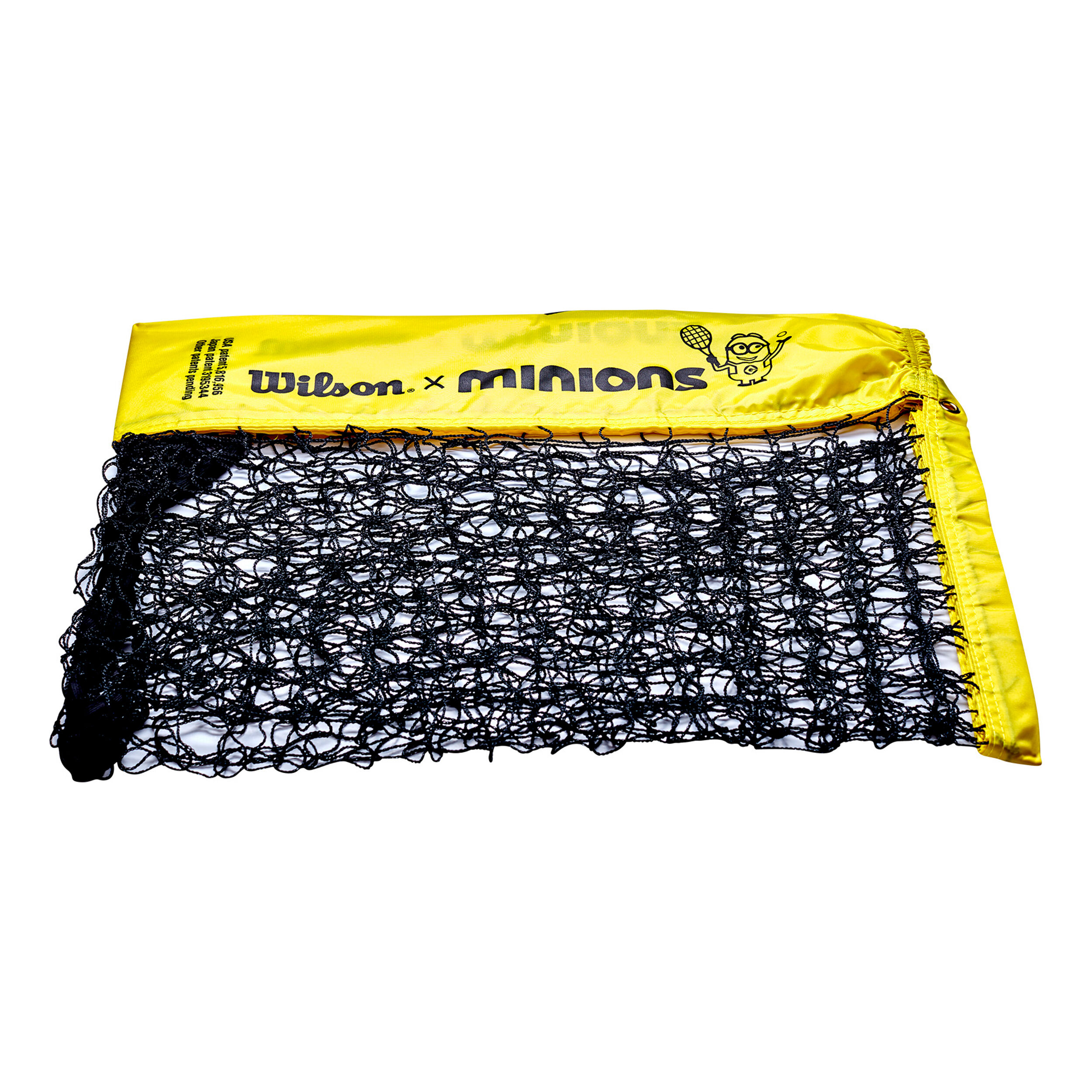 Minions Starter Tennis Net 5,5m Replacement - Yellow, Black