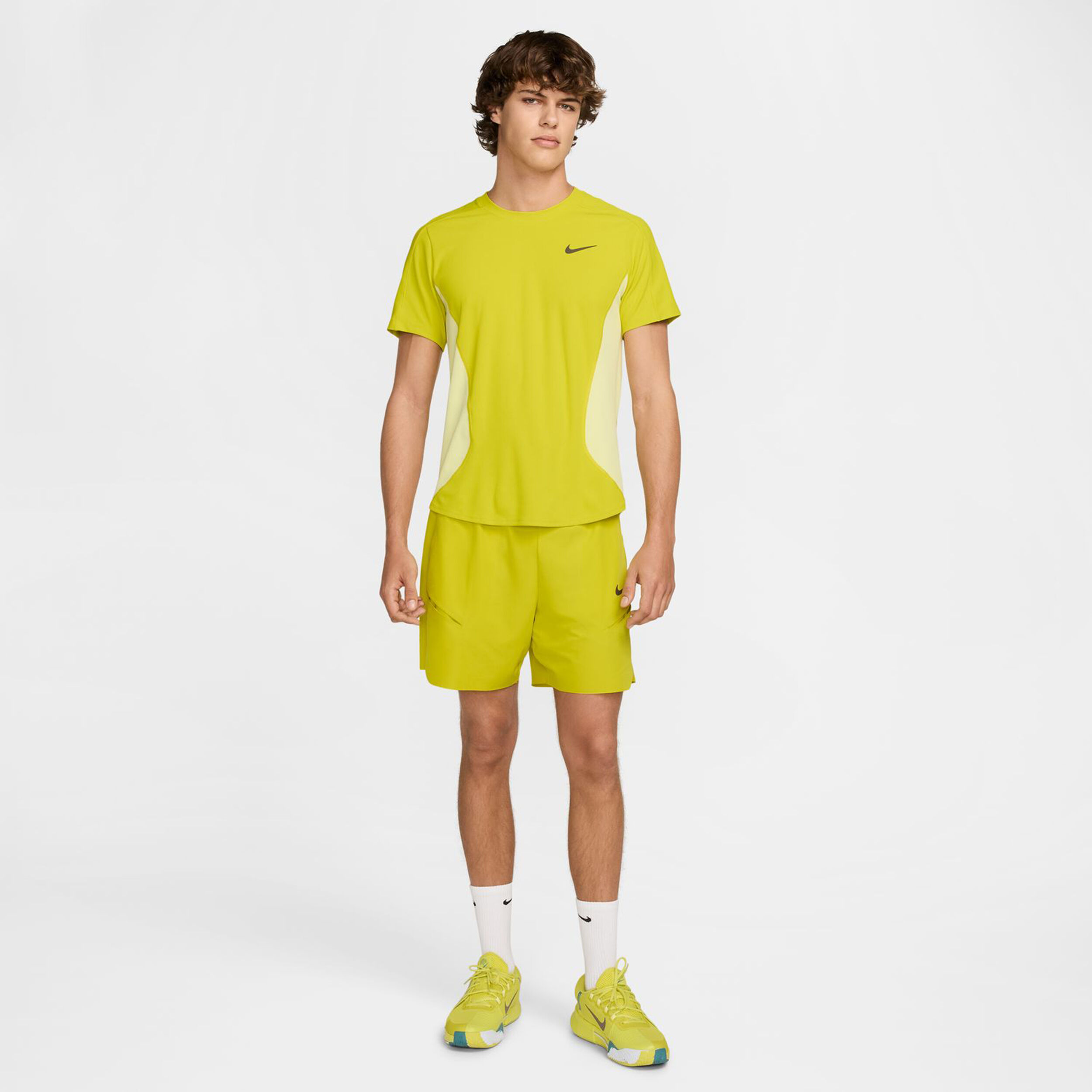 Buy Nike Court Dri-Fit Advantage Slam T-Shirt Men Yellow