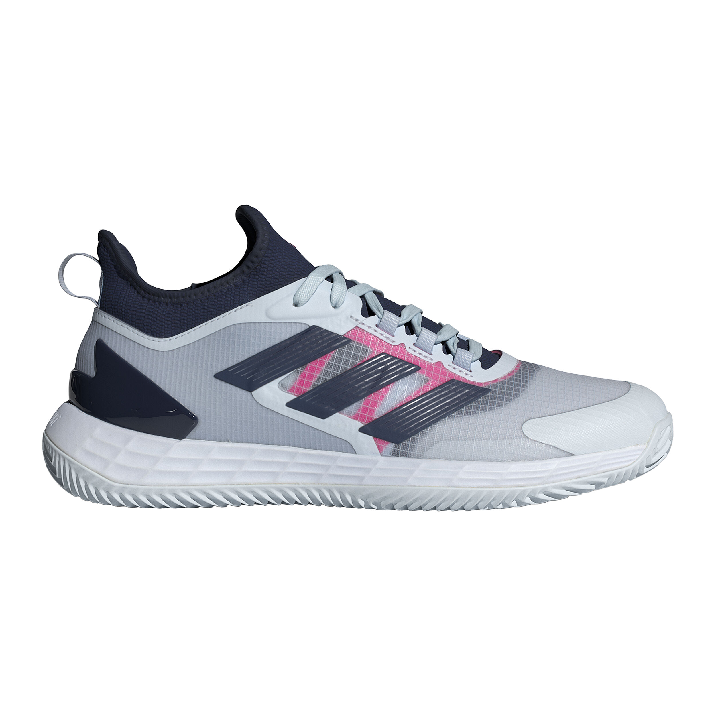 Adizero Ubersonic 4.1 Clay Court Shoe Men Lightgrey Dark Blue