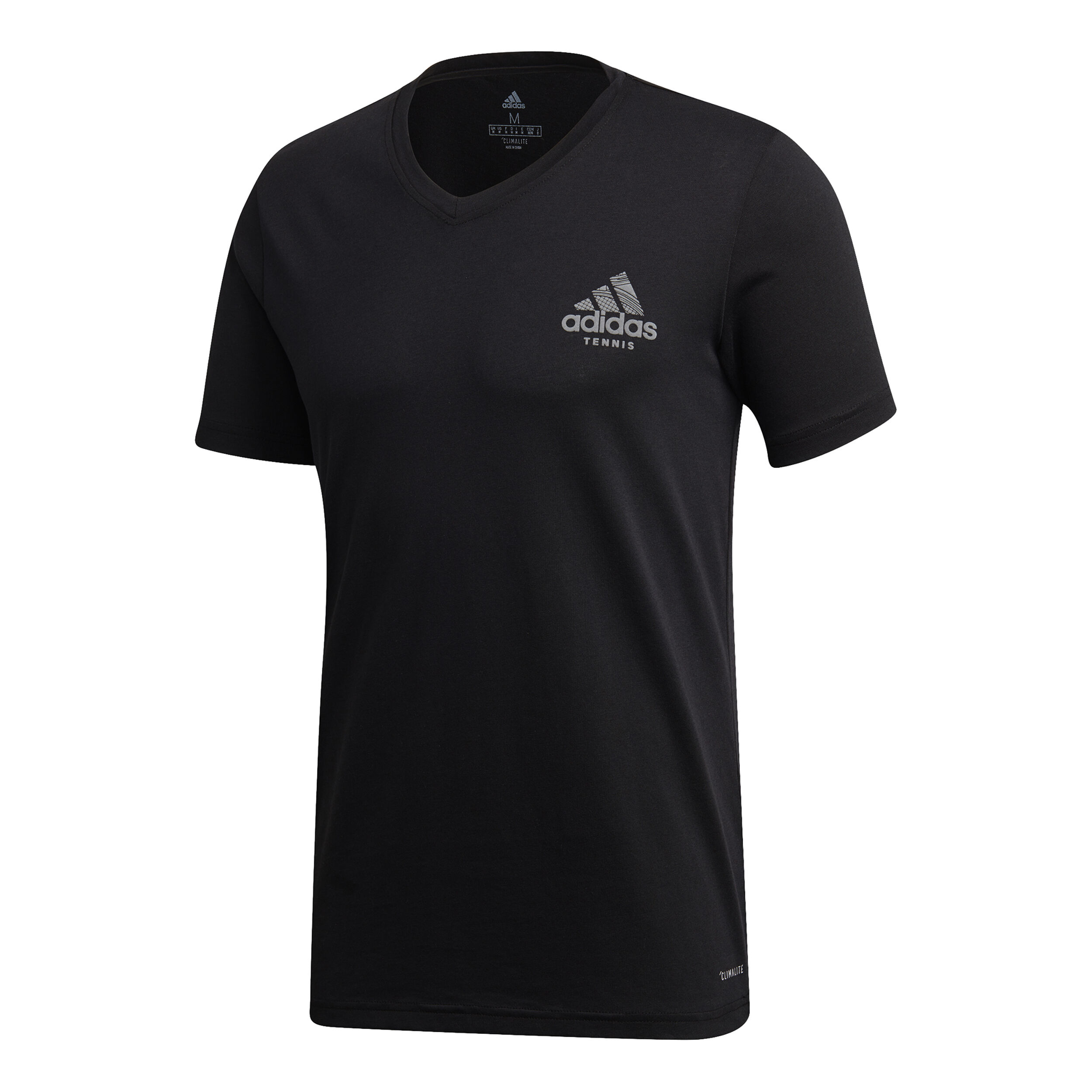 Adidas v neck t shirts mens hot sale