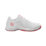 Wilson Tennis shoes Wilson Rush Pro All Court Shoe Kids-White,Mauve