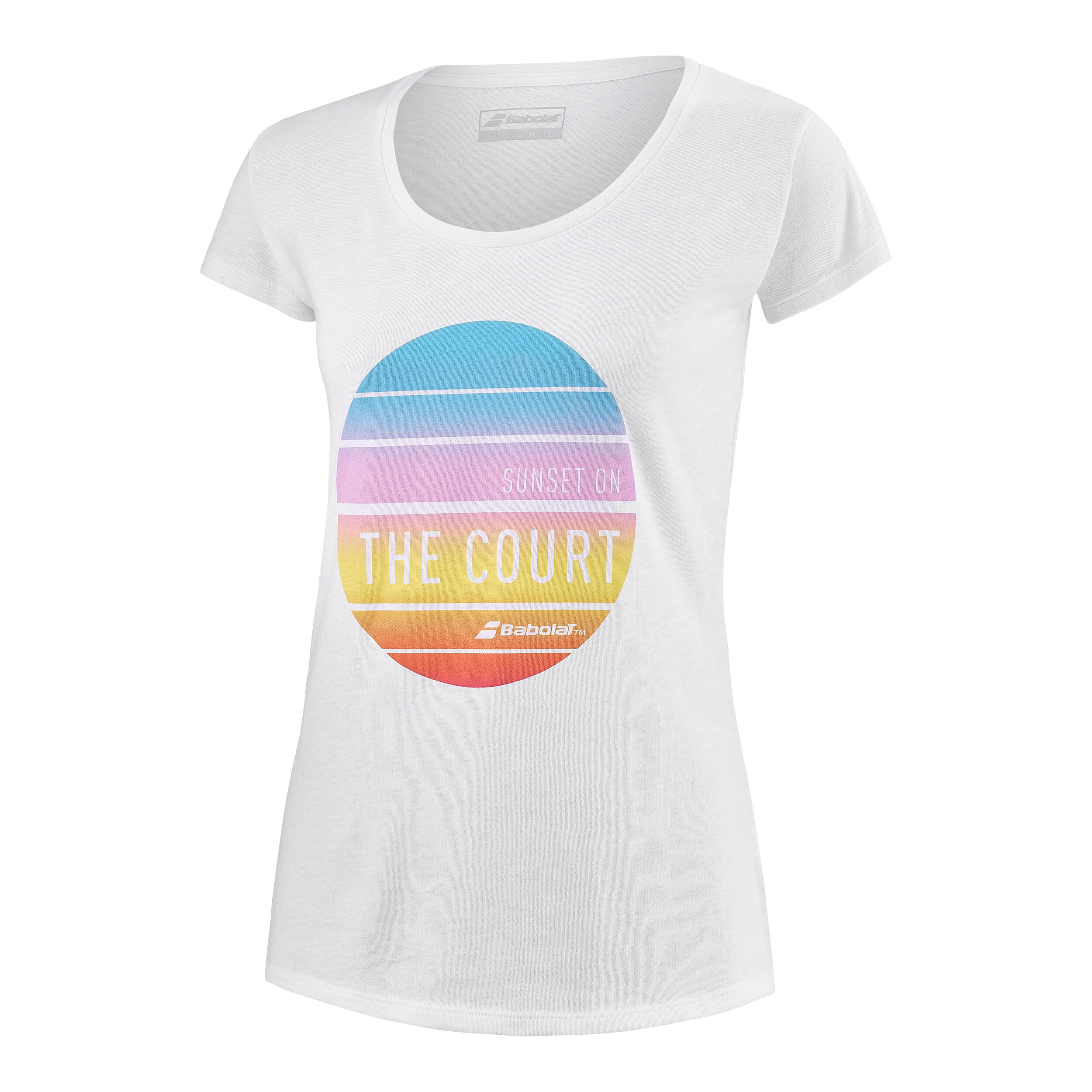 Exercise Message T Shirt Women White Multicoloured