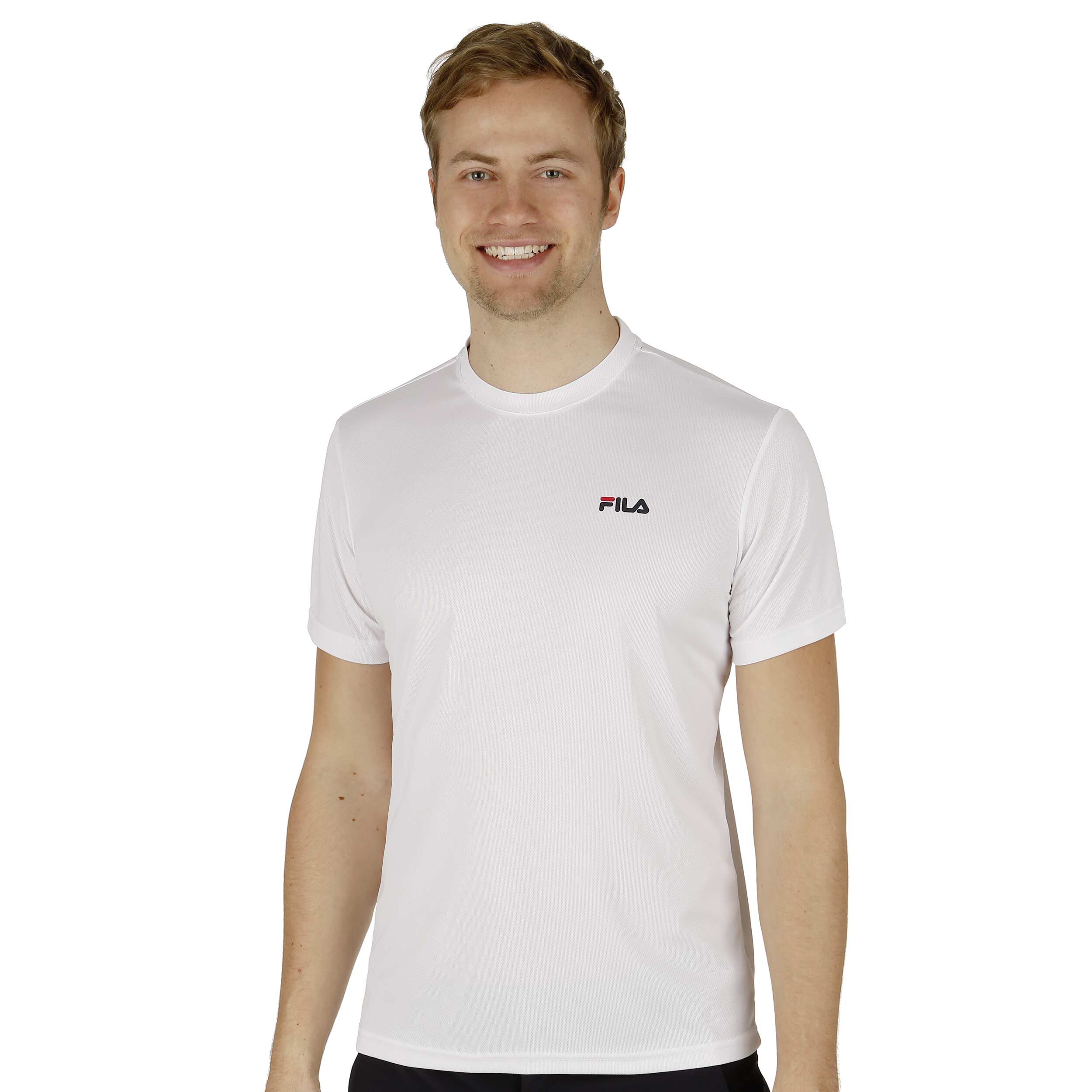 Small Logo T Shirt Men White