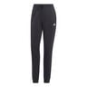 Essentials Linear French Terry Cuffed Training Pants Women-Black,White