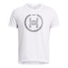 Run Everywhere Wreath Running shirt Men - white, grey