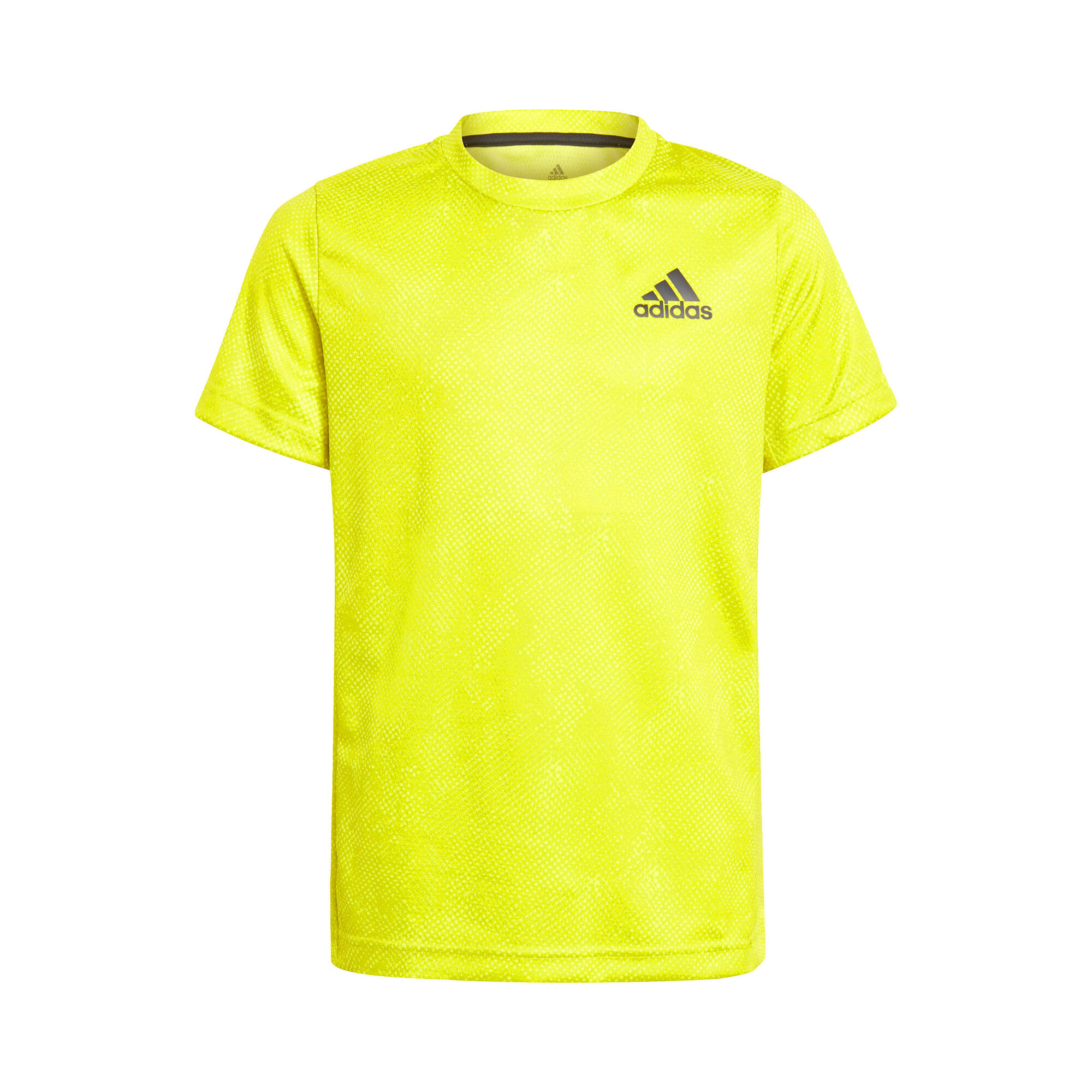 buy adidas OZ T-Shirt Boys - Lemon, Black online | Tennis-Point