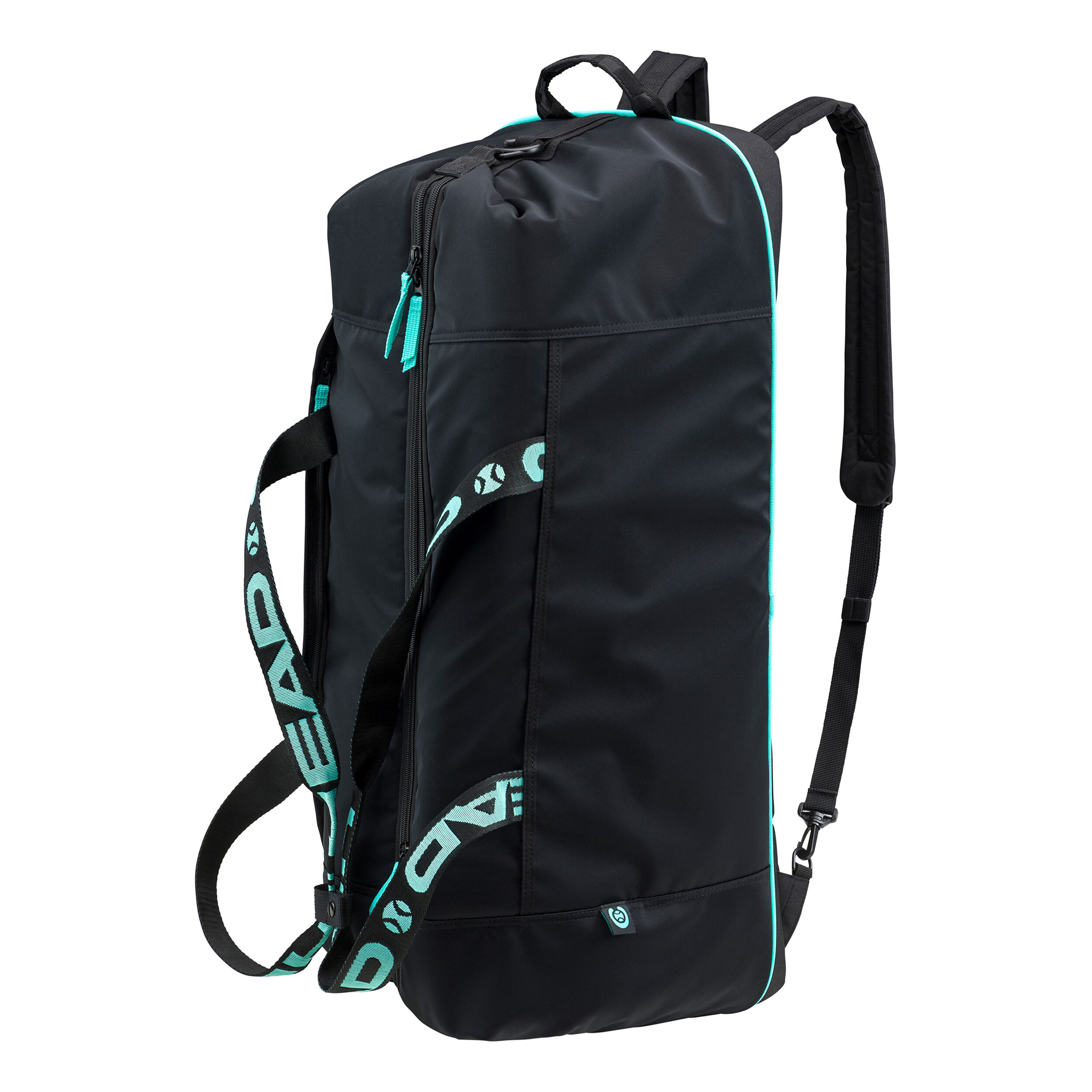 Coco Duffle Sports Bag - Black, Mint