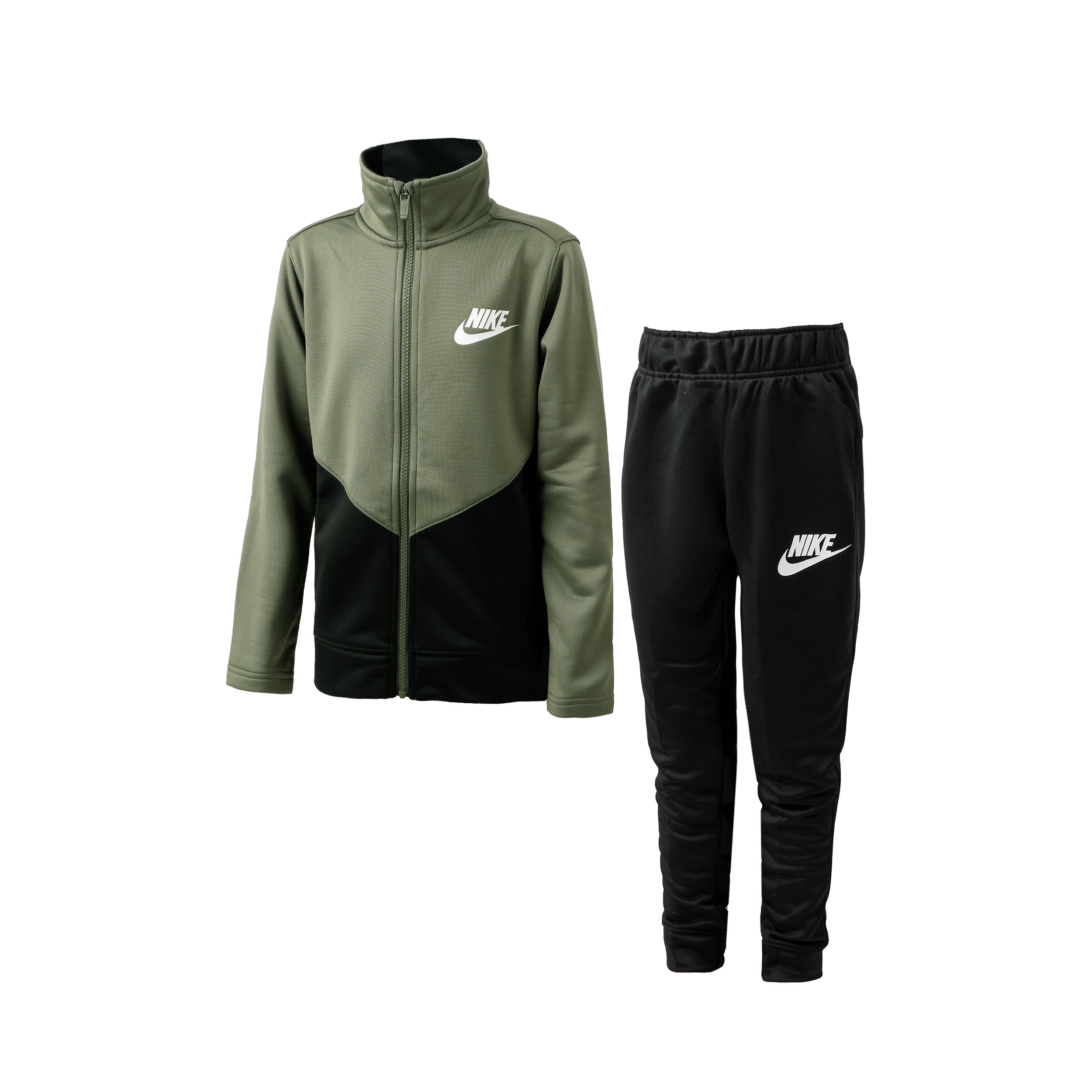 Black nike outlet tracksuit top