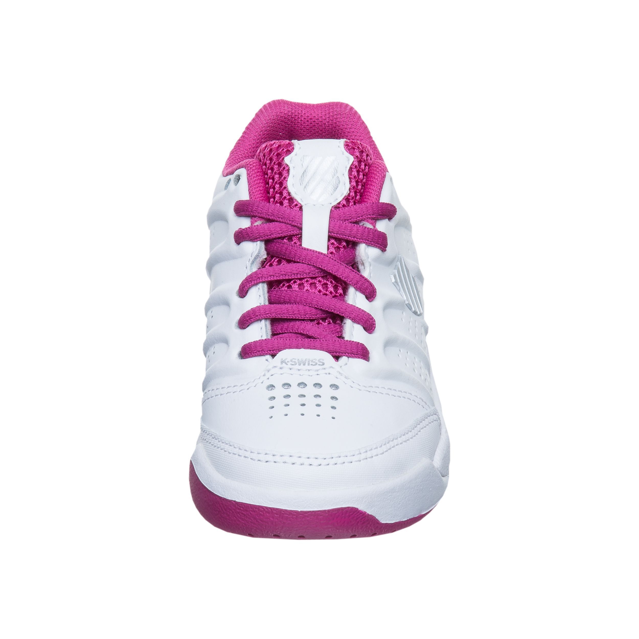 Buy K Swiss Ultrascendor Omni All Court Shoe Kids White Pink online Tennis Point COM