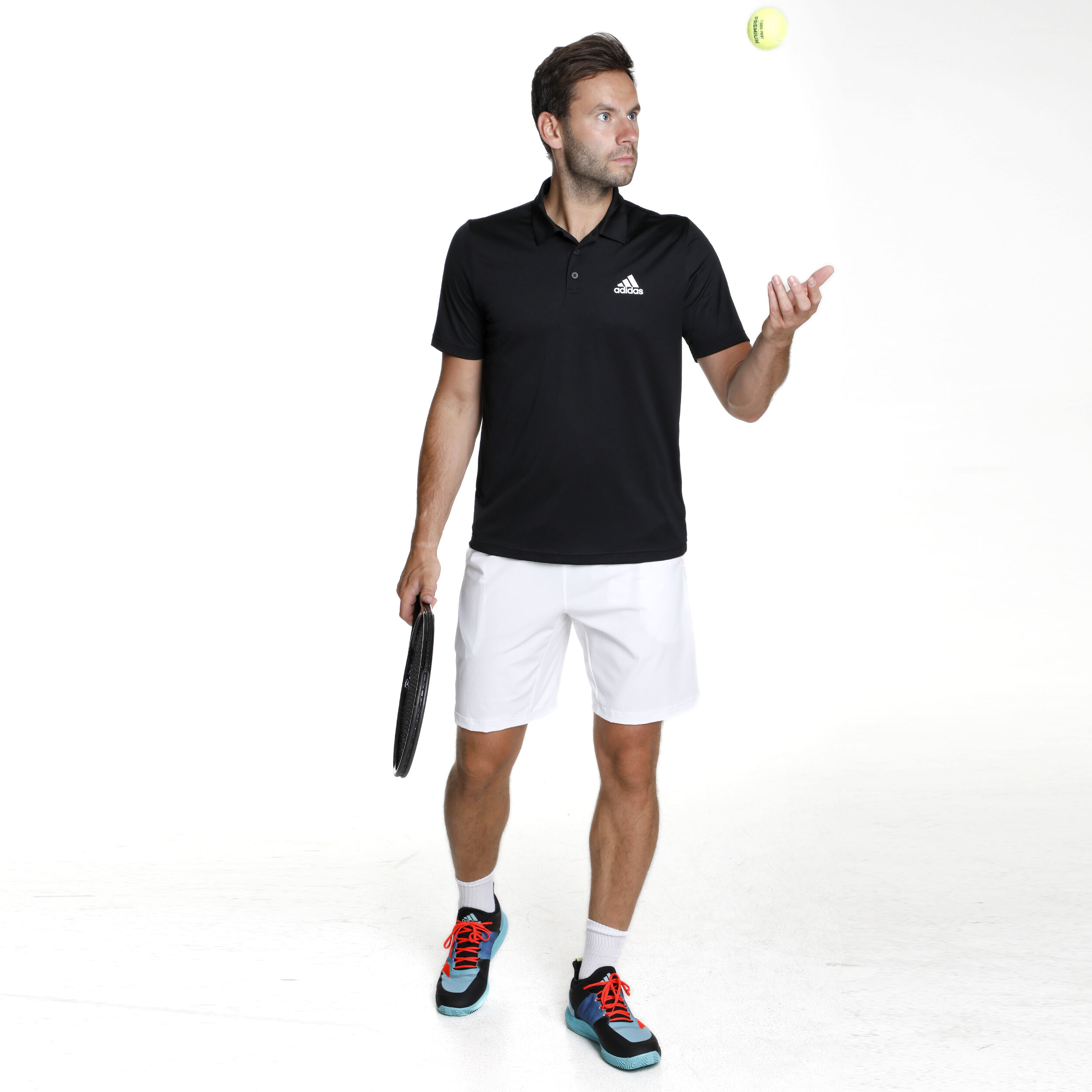 Adidas shorts sales outfit men