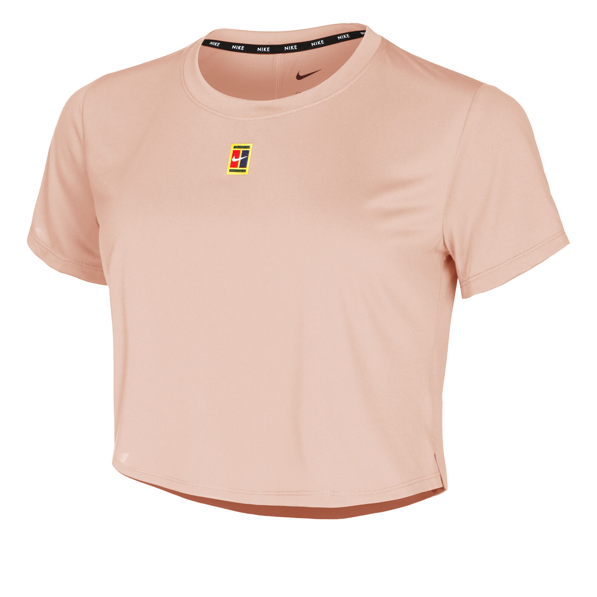 Devise Detective Hymn buy Nike Court Dri-Fit Heritage T-Shirt Women - Apricot online | Tennis -Point