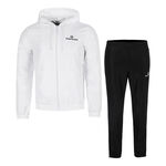 Sergio Tacchini Tracksuit Sergio Tacchini Carson Hoody Men - white, black