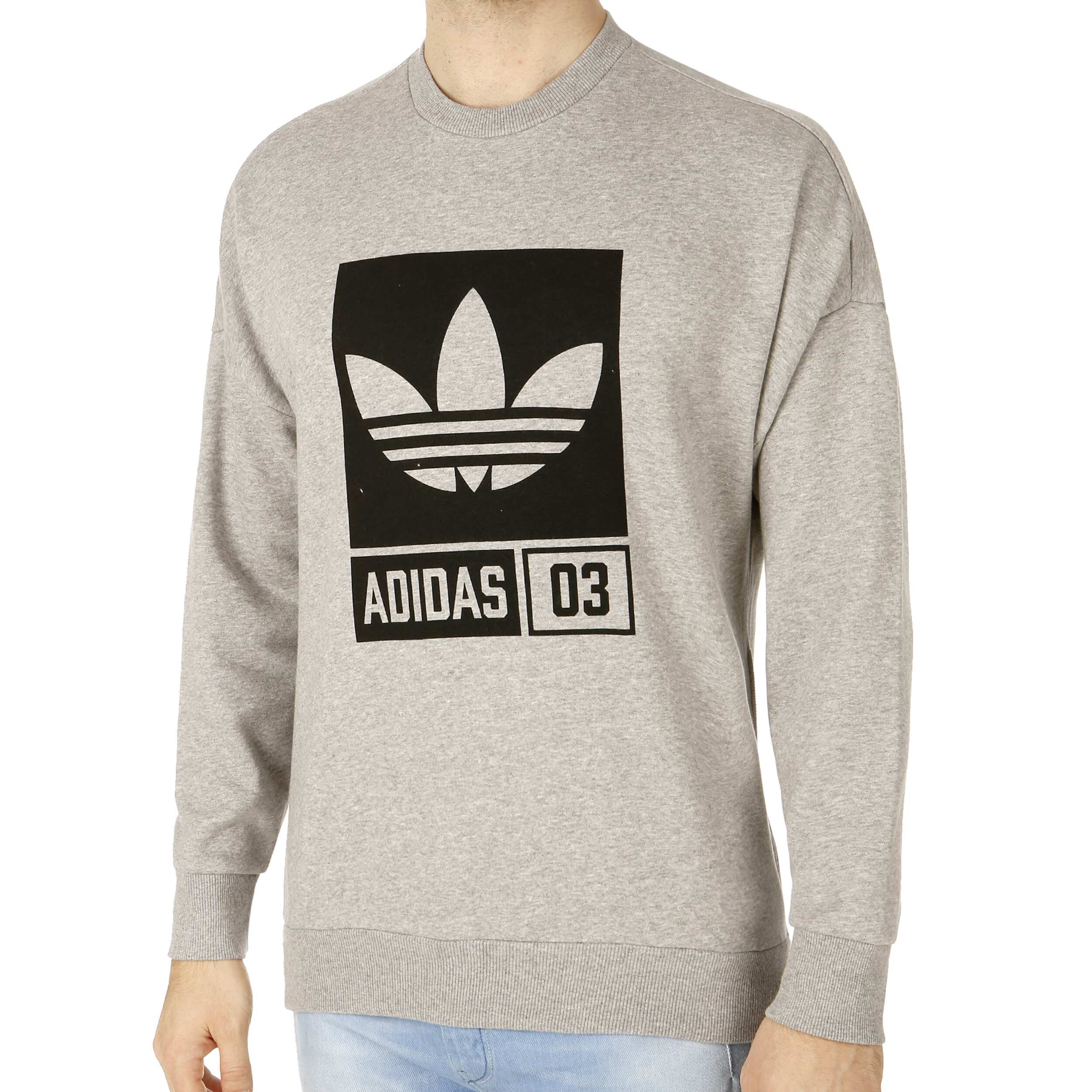 Adidas street graphic crew sweatshirt sale
