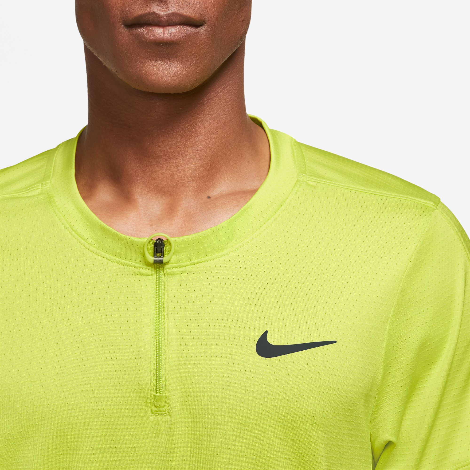 Lime green nike polo sale