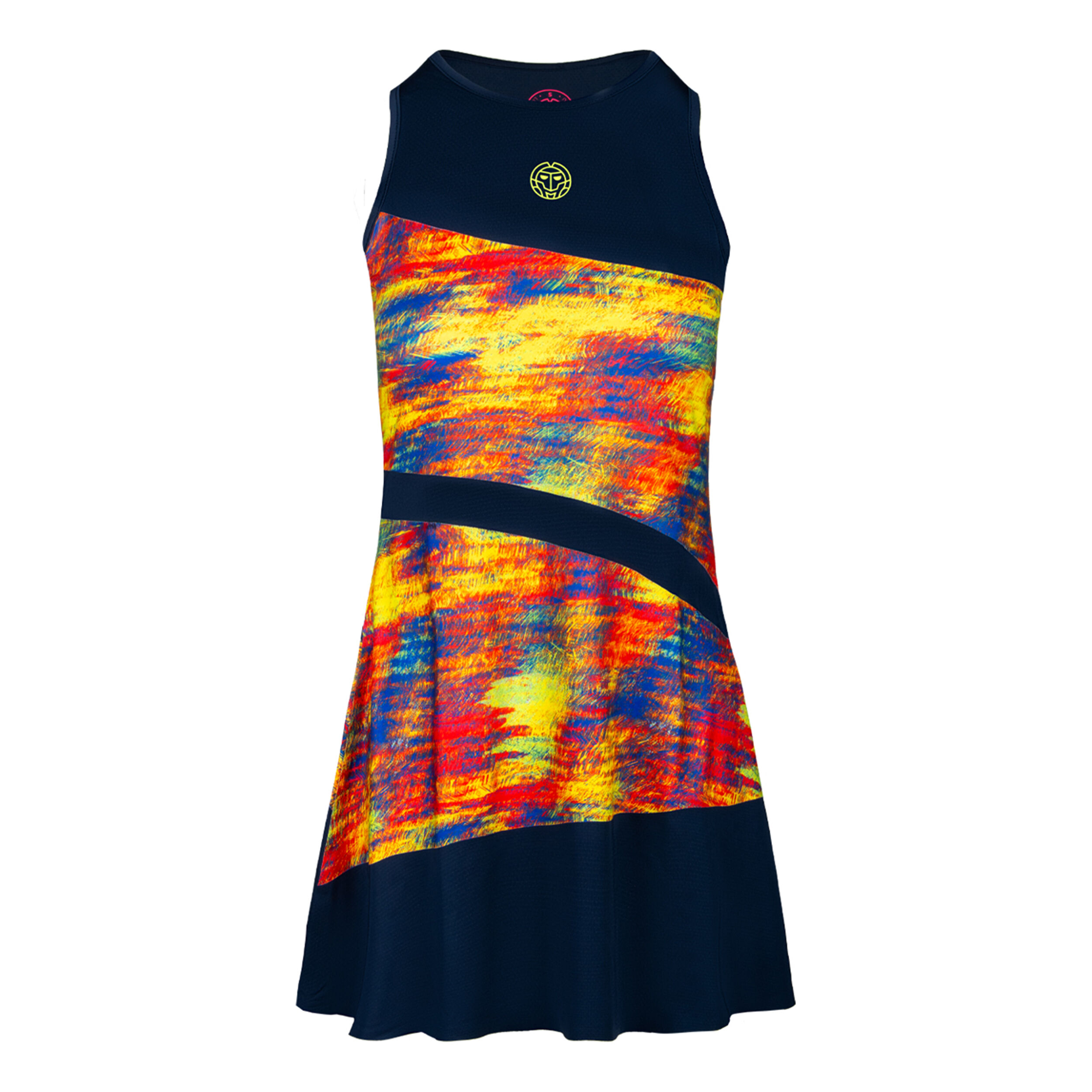 Abeni Tech 2in1 Dress Women - Dark Blue, Multicoloured