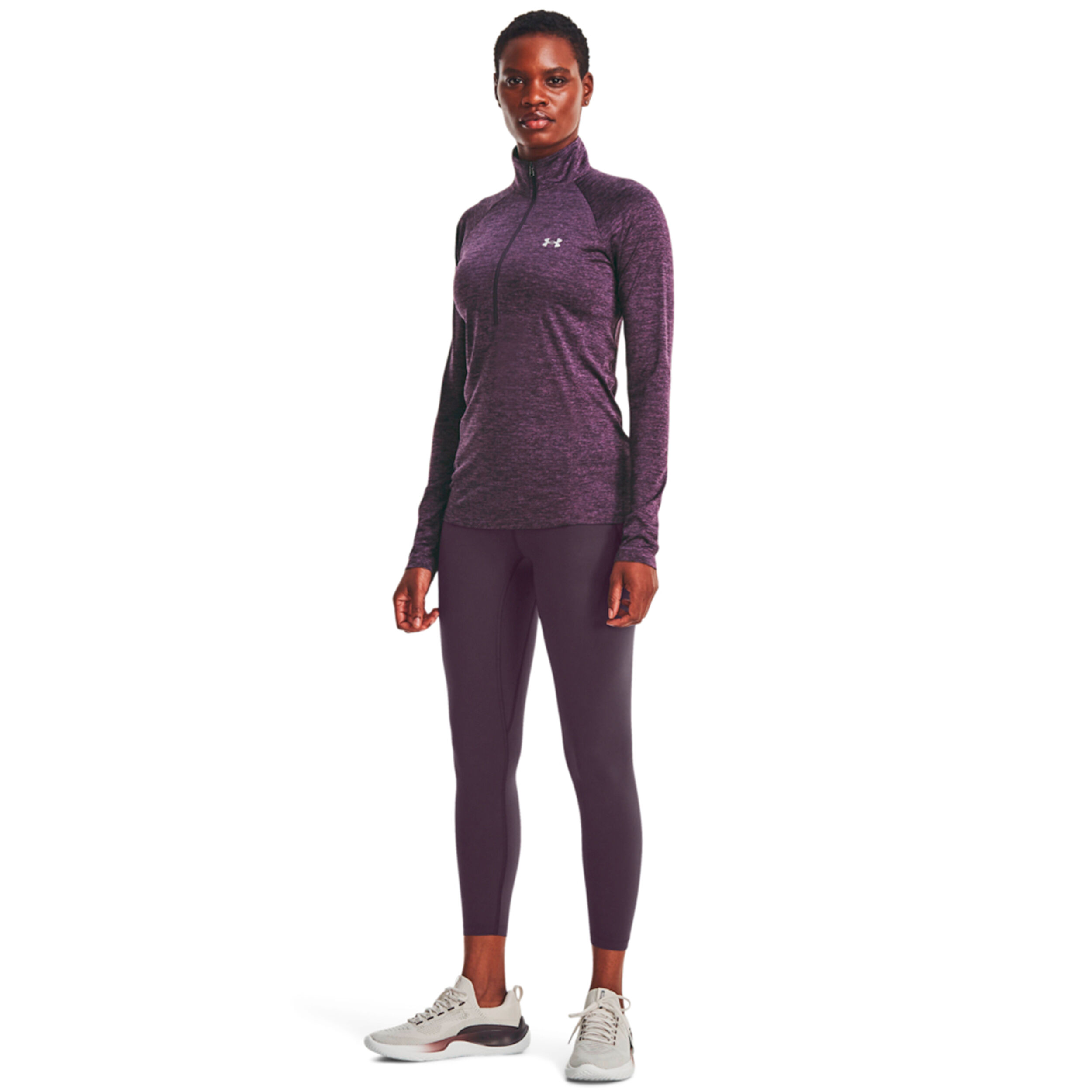 Under armour tech sales half zip top ladies