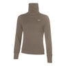 Swift Therma-Fit Running Shirt Women-Brown