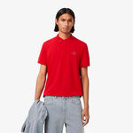 Lacoste Clothing Lacoste Regular Fit Blend Knit Polo Men-Red
