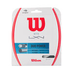 Wilson Wilson Duo Power (NXT Power + Alu Power) String Set 12,2m-Silver,Ecru