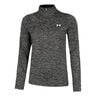Tech Half-Zip Twist Long Sleeve Women-Black