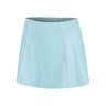 Colorblock Flounce Skirt Women-Light Blue