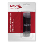 MSV Replacement grips MSV Basic Grip Soft-Stich Perforated And Stitched 1 Pack-Black