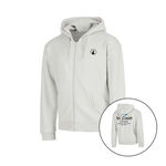 Quiet Please Zip Hoodie Quiet Please Crush On Court Essentials Zip Hoodie Boys-lightgrey, black