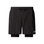The North Face Clothing The North Face Sunriser 2in1 6in Running Shorts Men-Black
