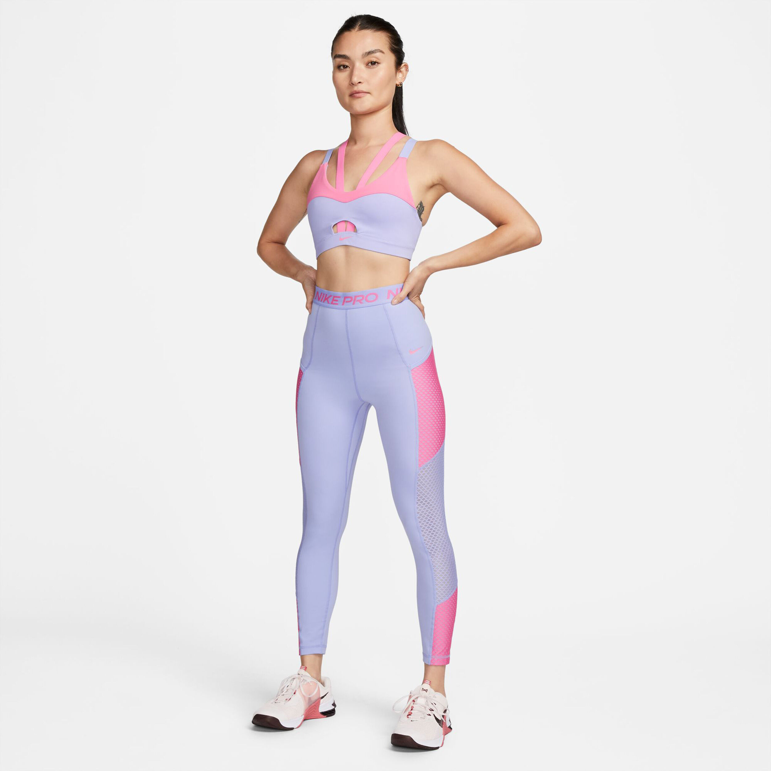 Buy Nike Dri Fit Performance HR Tight Women Lilac Pink online