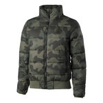Quiet Please Clothing Quiet Please Camou Supercourt Down Jacket Women-Olive,Khaki