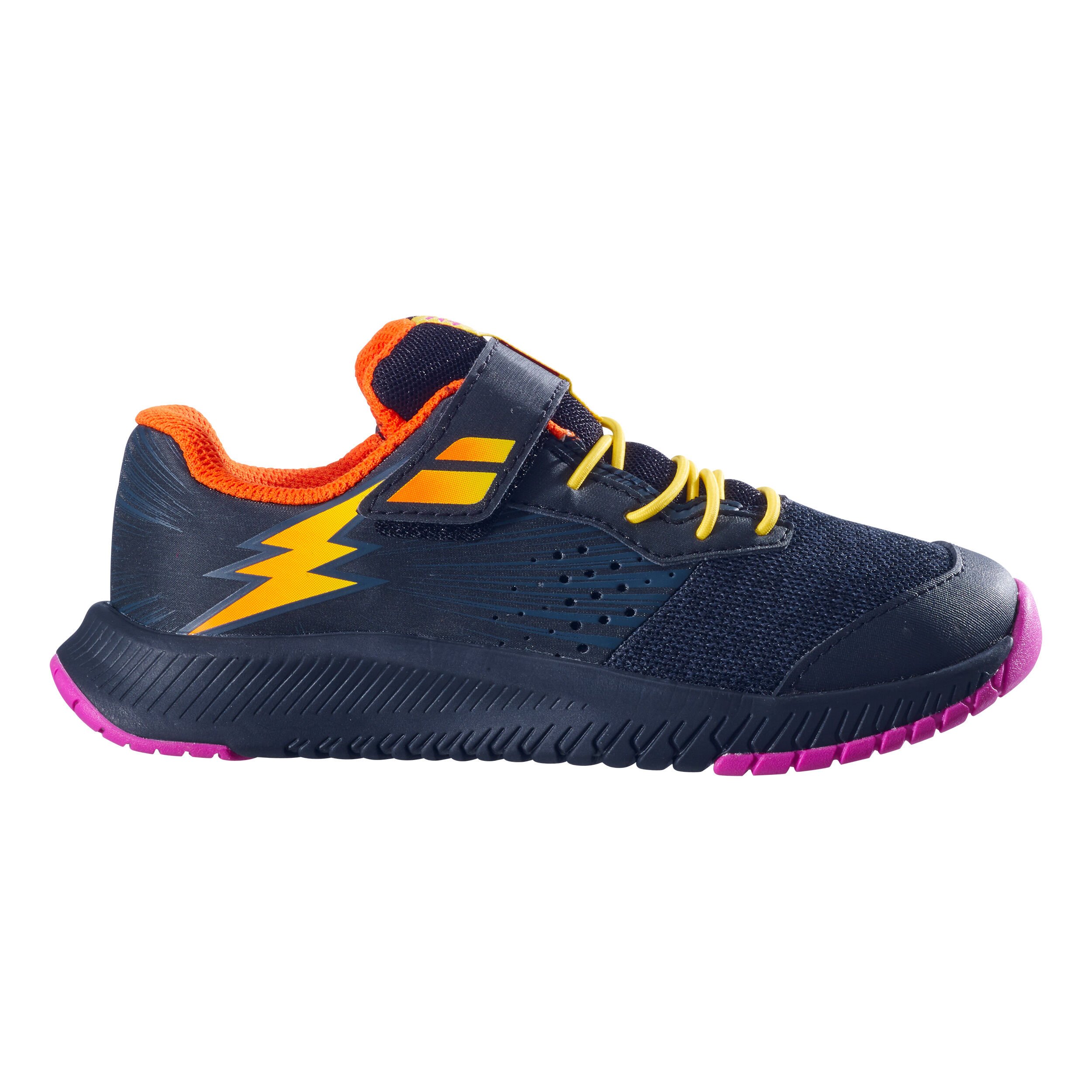 Pulsion All Court Shoe Kids Black Multicoloured