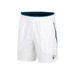Quiet Please Tennis apparel Quiet Please Create Drop 7in Shorts Men-White,Petrol